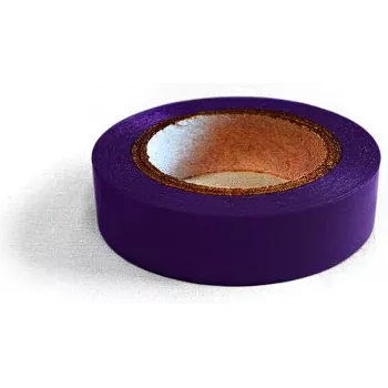 DSIT DC-Tape-Purple Self-Adhesive PVC Electrical Insulation Tape, 10 m x 19 mm, Violet
