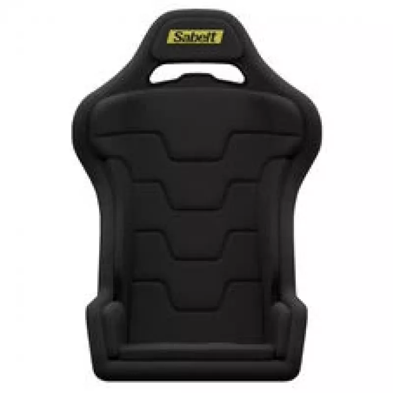 Sabelt SRS-1 Sim Racing Seat, Fiberglass Shell, Padded - Deep Black