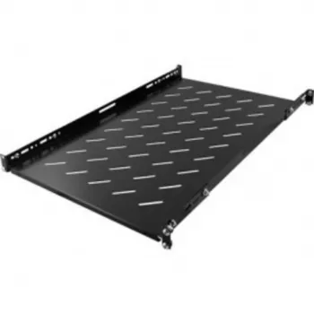 DSIT DS-FO96 19 inch Universal Fixed Shelf 1U, Adjustable Depth 710-950 mm, Black