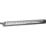 DSIT DS-Patch-24STP 24-Port Keystone Patch Panel S/UTP 1U Black