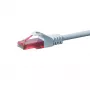 DSIT CAT6 U/UTP Network Cable, 15 m, White, 100% Copper (DC-62-150)