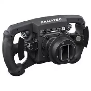 Fanatec ClubSport Formula V3 Steering Wheel, 290mm, 2.7 inch OLED Display, RGB RevLEDs, Magnetic Paddle Shifters, Carbon Fiber, Alcantara, Black