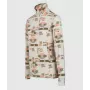 Brunotti Misma-Print Women's Fleece Jacket, Size L, Arctic Desert Flower