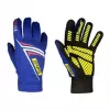 Sabelt G34 Sim Racing Gloves, Touch-Sensitive, Silicone Palm, Blue, Size S (216-223 mm)