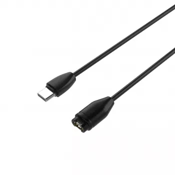 FIXED USB-C to Garmin Charging Cable 2m Black - Forerunner Fenix Venu Vivoactive Instinct