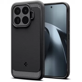 SPIGEN Rugged Armor Case for Xiaomi 17T Pro, Matte Black, ACS11869