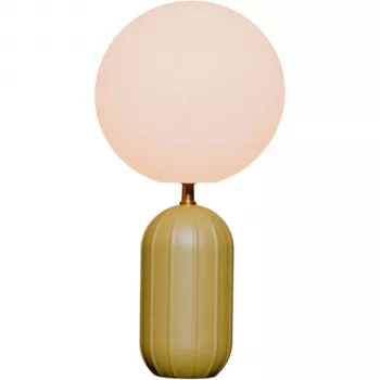 New Garden MONICA 50 Olive LED Table Lamp – Cordless, Dimmable, IP44