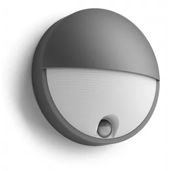 Philips Outdoor Light Capricorn 1x6.5W LED Wall Light Anthracite IP44