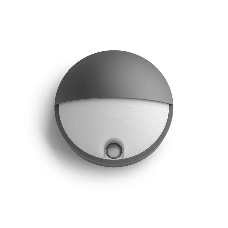 Philips Outdoor Light Capricorn 1x6.5W LED Wall Light Anthracite IP44