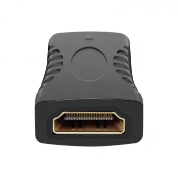 Vivanco VVVHDMIADFFG HDMI Coupler Adapter Female to Female 4K 60Hz 18Gbps Black