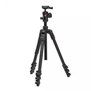 Manfrotto Befree 4-Section Aluminium Tripod with 494 Ball Head (MKBFRLA4FB-BH)