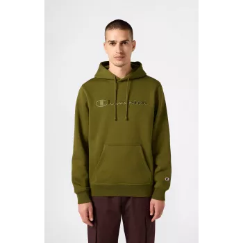 Champion Men's Hooded Sweatshirt Olive 220271 GS585 XL