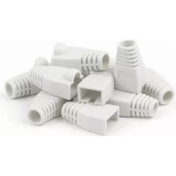 DSIT DANICOM RJ45 Boot White - 10 Pieces (DC-RJ45-BOOT-WHITE-10PCE)