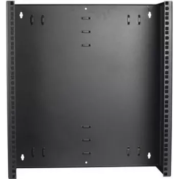 DSIT 12U 19-Inch Wall-Mount Rack Frame, Fixed, 180mm Deep, Black (DS-WMB12-S)