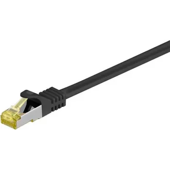 DSIT Cat.7 S/FTP PiMF RJ45 Network Patch Cable, 1m, Black