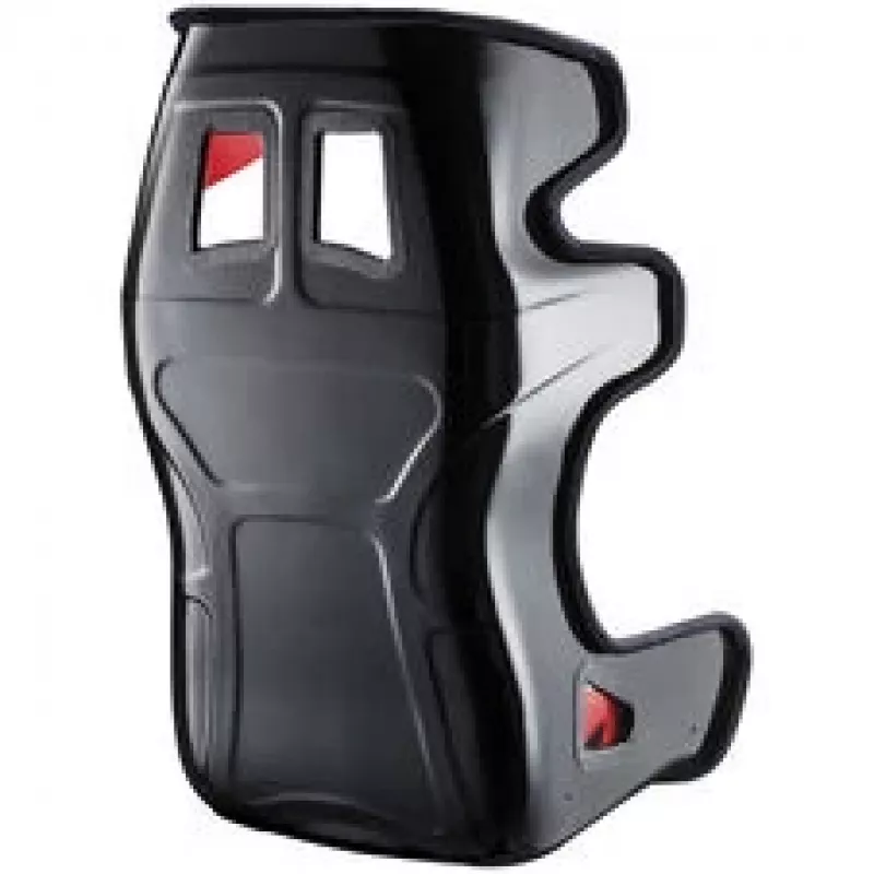 Sabelt GT PAD XL Racing Seat, Fiberglass Shell, FIA-Approved, Modular - Black/Red