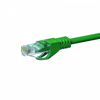 DSIT CAT5e U/UTP Ethernet Patch Cable, 0.25 m, Green, 100% Copper (DC-53-002)