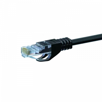 DSIT CAT 5e U/UTP Network Cable, RJ45 Male to Male, 10m, Black, CCA