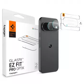Spigen Optik Pro Glas.tR EZ Fit Camera Protector 2-Pack for Google Pixel 11 Pro - Clear