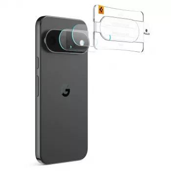 Spigen Optik Pro Glas.tR EZ Fit Camera Protector 2-Pack for Google Pixel 11 Pro - Clear