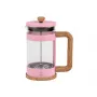 Leopold Vienna Franca French Press Coffee & Tea Maker, Pink, 600 ml
