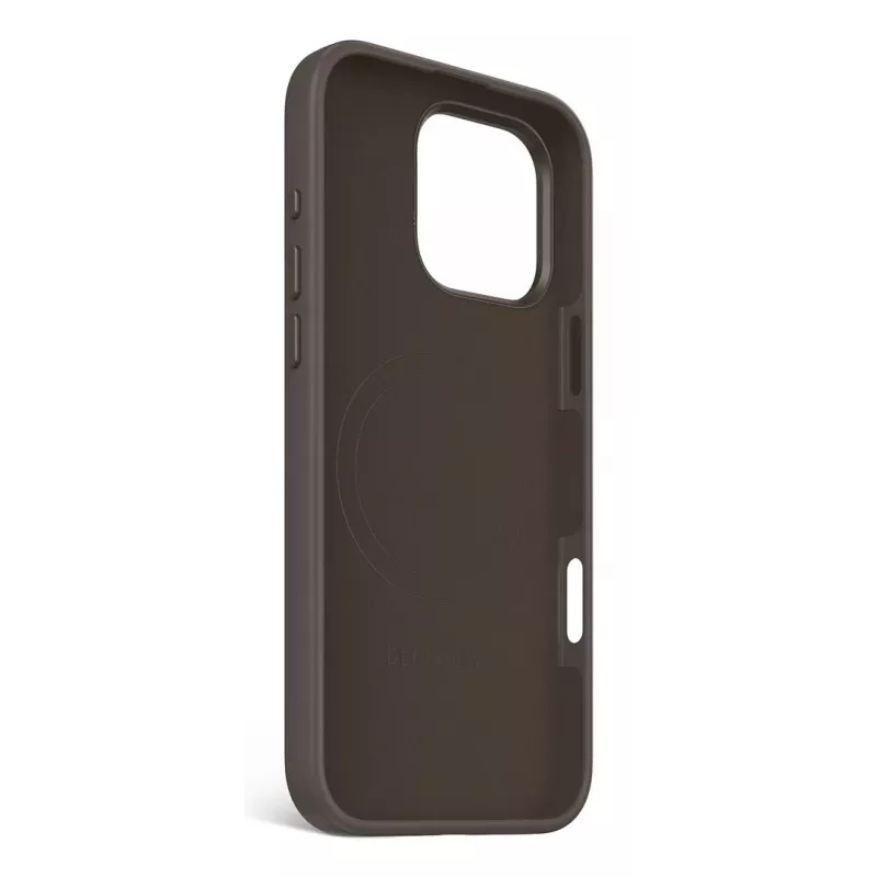 DECODED Antimicrobial Silicone Case for iPhone 16 Pro Max MagSafe Black