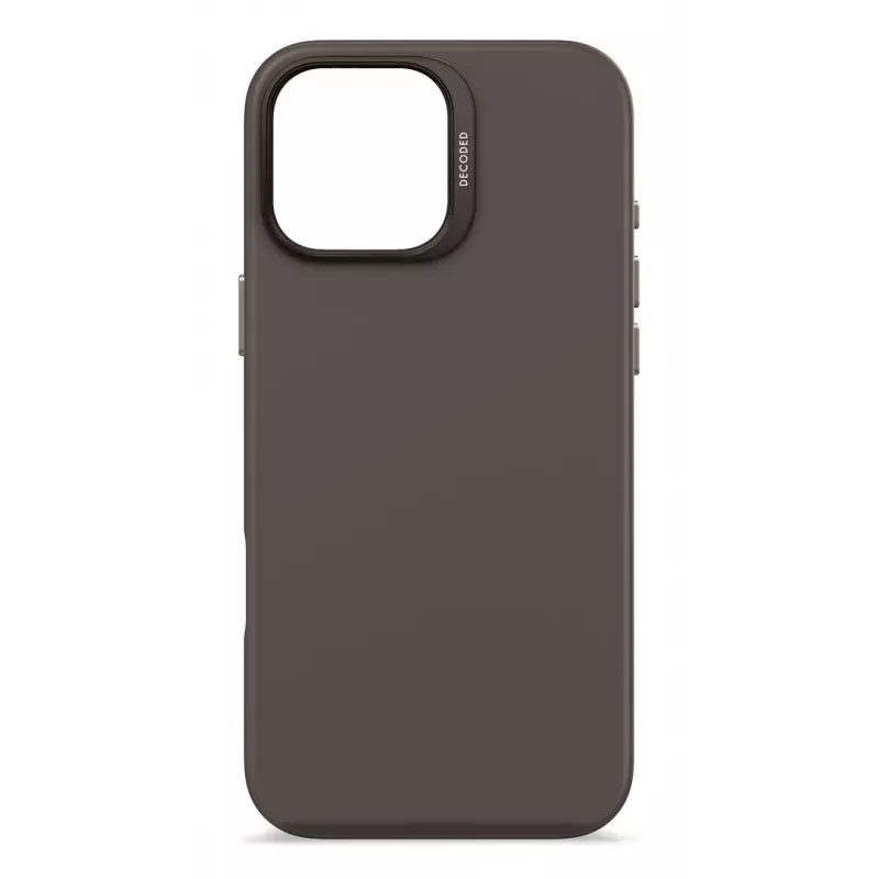 DECODED Antimicrobial Silicone Case for iPhone 16 Pro Max MagSafe Black