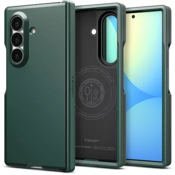 Spigen Tough Armor Pro MagSafe Case for Samsung Galaxy Z Fold 8 Ultra - Abyss Green