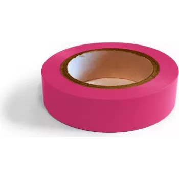 DSIT DC-Tape-Pink PVC Electrical Insulation Tape, 19 mm x 10 m, Purple, 600V, Flame Retardant