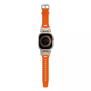 SKINARMA Titon Strap for Apple Watch Ultra 49mm Orange