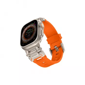 SKINARMA Titon Strap for Apple Watch Ultra 49mm Orange