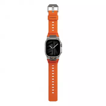 SKINARMA Talon Rugged Sport Strap for Apple Watch Ultra 49mm / 45mm / 44mm / 42mm, Orange