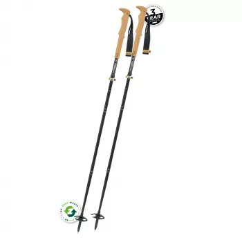 Komperdell FX Lite Carbon Vario Summit Compact Trekking Poles - Titan