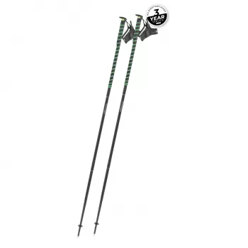 Komperdell FXP Composite Trail Running Poles - Green, 120 cm