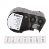 BRADY BMP51/BMP53/M511 Self-Laminating Vinyl Label Cartridge, 25.4mm x 6.4m, White/Translucent, B-499