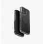UNIQ LifePro Xtreme MagClick Charging Case for iPhone 17 - Black Bumper, Clear Back