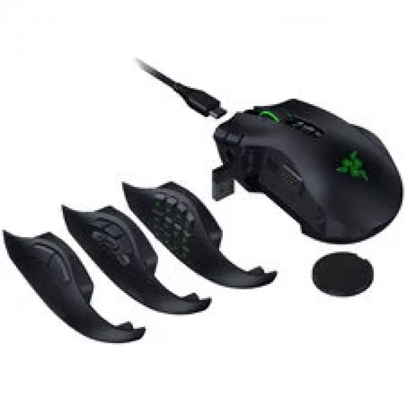 Razer Naga V3 Pro Wireless Gaming Mouse, 8000 Hz - Black