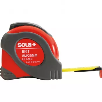 SOLA MIARA ZWIJANA BIG T 8m Magnetic Tape Measure with Auto Return