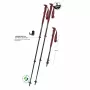 Komperdell Carbon Pro Zero Compact Trekking Poles - Malbec