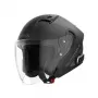 SENA OUTSTAR 2 Smart Open Face Helmet with Mesh Intercom, Matte Black, XXL