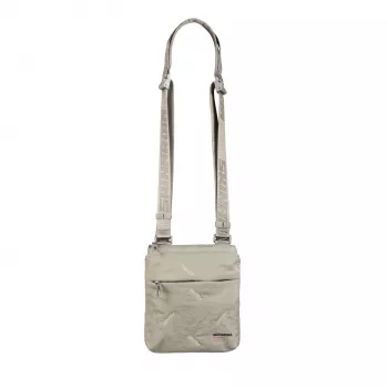 SKINARMA Jax Crossbody Bag Beige - Compact Hands-Free Phone Wallet Keys Organizer