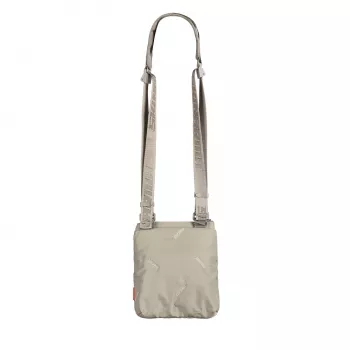 SKINARMA Jax Crossbody Bag Beige - Compact Hands-Free Phone Wallet Keys Organizer