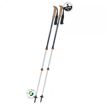 Komperdell Ridgehiker Zero Trekking Poles - Dark Sapphire