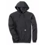 Carhartt Men's Midweight Hooded Sweatshirt, Carbon - 10.5 oz Cotton-Poly Blend, Triple-Stitched, Original Fit