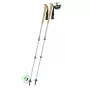 Komperdell Explorer Zero Cork Telescopic Trekking Poles, 3-Section Aluminium 7075-T6, Powerlock 3.0, Cork Grip, Vario Baskets