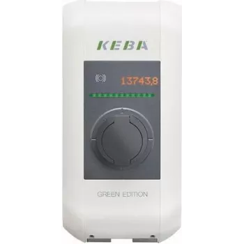 KEBA KeContact P30 x-series 22 kW Type 2 Socket RFID EV Charging Station (125100)