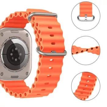 TECH-PROTECT IconBand Pro Apple Watch Strap 42/44/45/49mm Orange