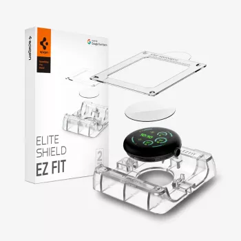 SPIGEN Elite Shield EZ Fit 2-Pack Hydrogel Film Screen Protector for Google Pixel Watch 3/4/5 (41mm) Clear