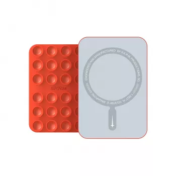 SKINARMA Stax MagSafe Suction Cup Phone Mount Orange