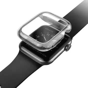 UNIQ Garde Case for Apple Watch 44mm (Series 4/5/6/SE/SE2/SE3) Smoked Grey